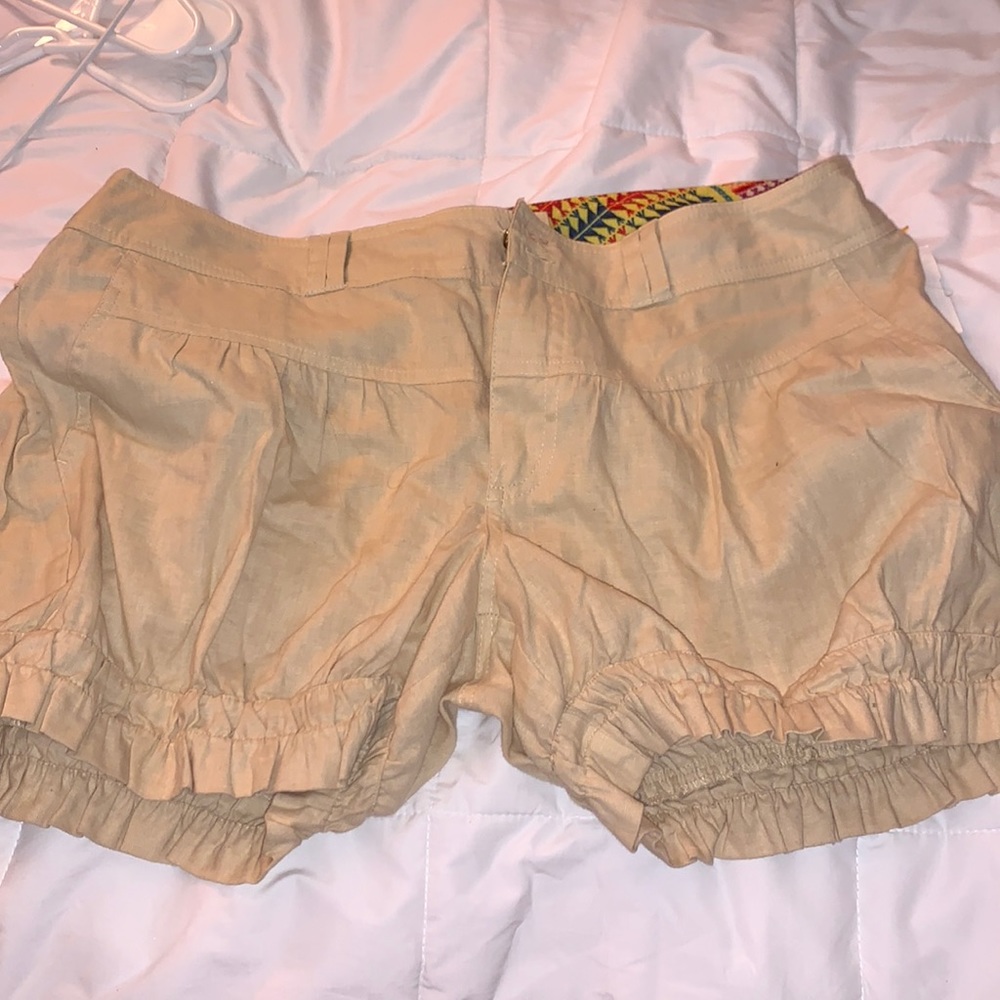 Tan shorts size 11